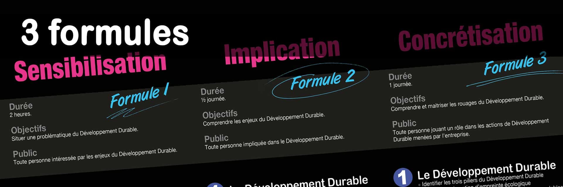 3 formules